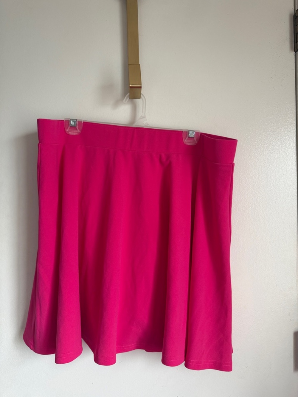Like New! Hanna Nikole Women’s Hot Pink A-Line Skort